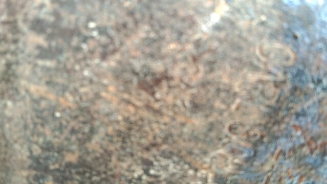 Blurred metal texture