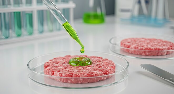 Laboratory research on cultured meat production