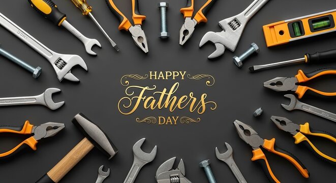 Father's day tools arrangement a celebration of craftsmanship and diy projects
