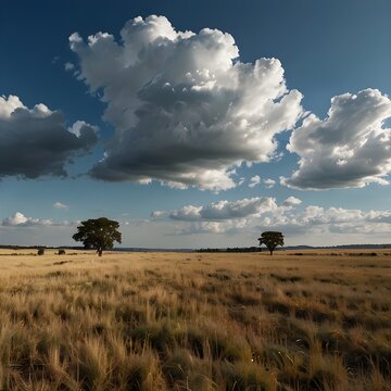 Aerial view of farmland with long roads and rural landscape
