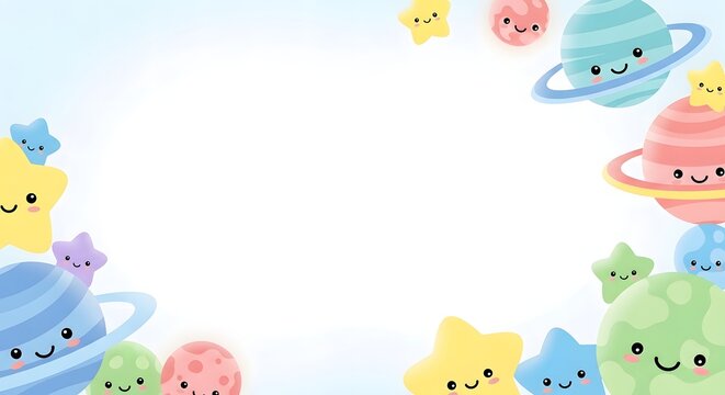 Outer space with a child theme