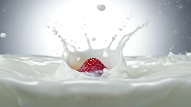 Strawberry Milk Splash