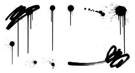 Street Art Poster Vector – Graffiti Splash Composition © Sheikh