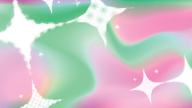Vibrant abstract pastel desktop wallpaper vector