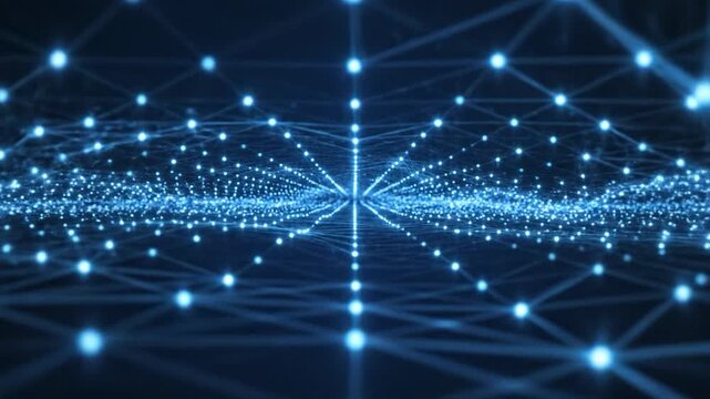 Digital network connections and data transfer.