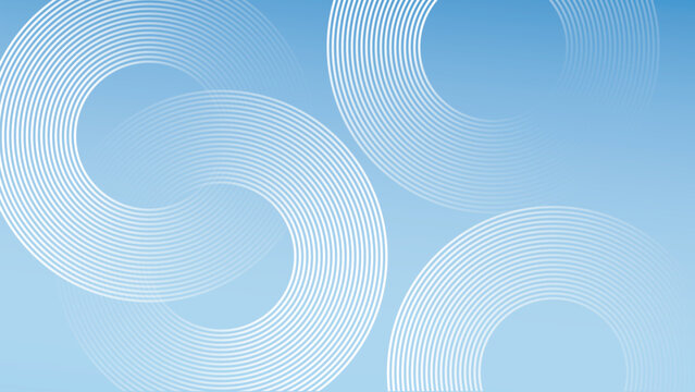 Abstract circular lines pattern desktop wallpaper vector