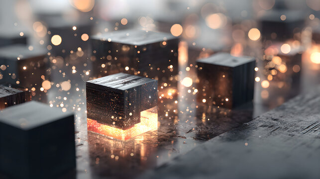 Close up of graphite crystal, dense layered texture, subtle metallic reflection, emphasizing advanced energy storage materials and strategic mineral significance