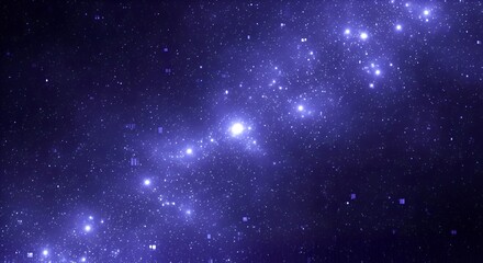 Fototapeta premium Starry Night Sky, Cosmic Nebula, Deep Space Galaxy, Universe Background