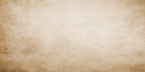 Obraz premium Antique parchment background featuring a stained brown grunge paper texture with an aged, vintage feel on a blank, worn retro page design