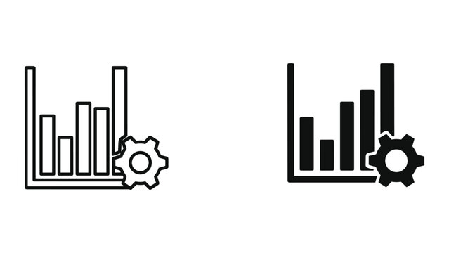 Justice scale comparison illustration icon set