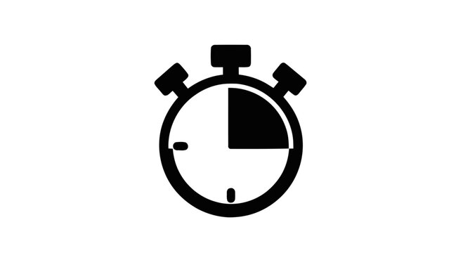 stopwatch vector illustration