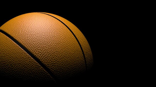 Rotating basketball ball - loop