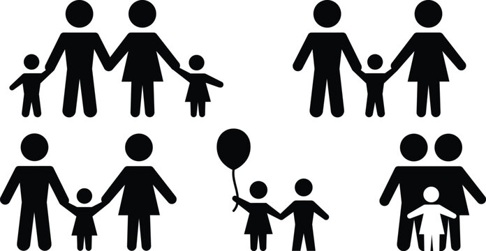 groups consisting of parents and their children