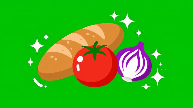 Bread Tomato Onion Still.