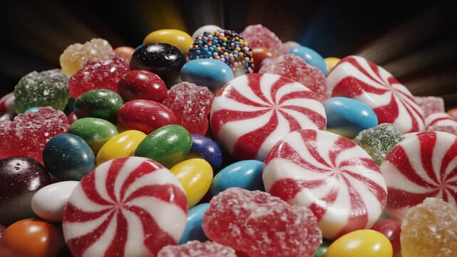 Candy Pile CloseUp.