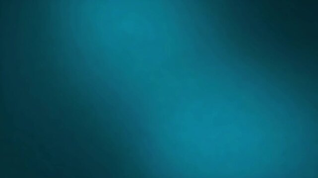 Cyan Bioluminescent Light Rays Flowing Through Abstract Ethereal Space
