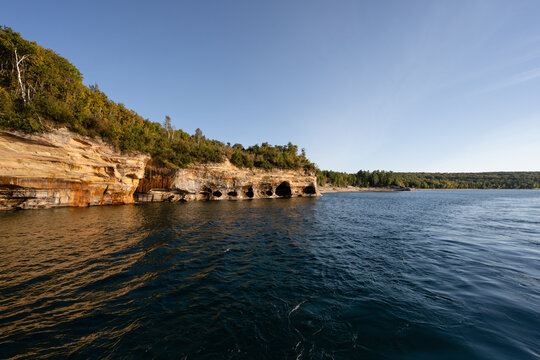 Colorful Caves of All Colors at Pictured Rocks National Lakeshore