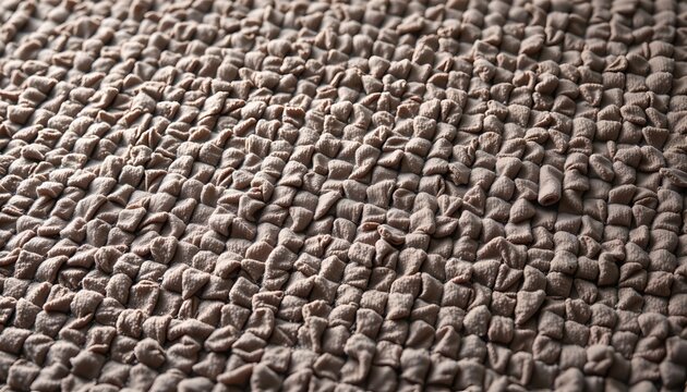 An intricately textured fabric with a dense pattern of what appear to be raised dots or stitches across its surface, creating a quilted effect