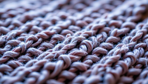 A close up view of a textured fabric, possibly a woven basket material, with a soft, fuzzy texture that could be yarn.