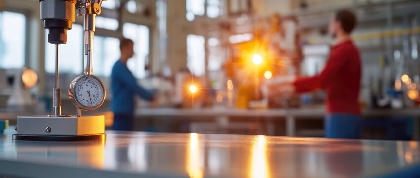 Precision measuring tools in manufacturing