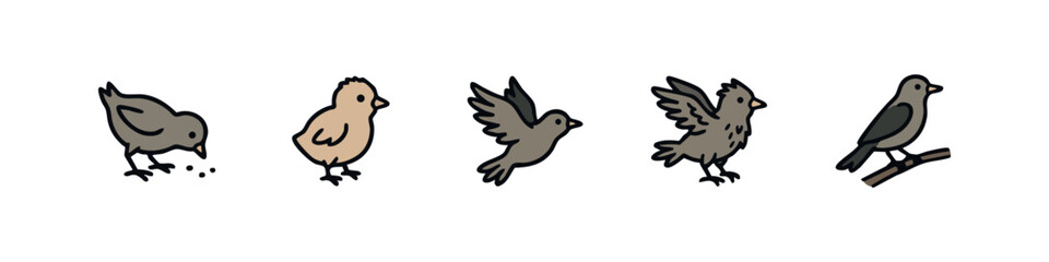 Fototapeta premium Fast Speed Motion Lines Icon