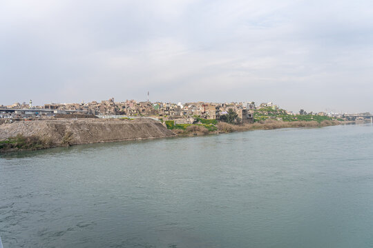 View of the old city of Mosul, Iraq