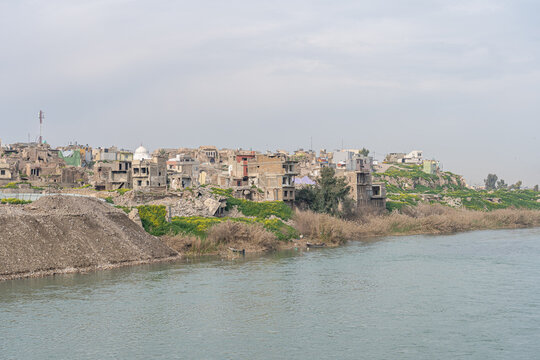 View of the old city of Mosul, Iraq