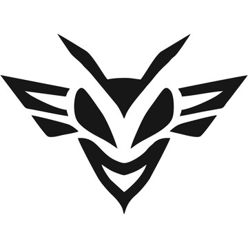 41. BEE HEAD ICON.eps