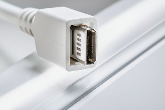 Macro view of a connector