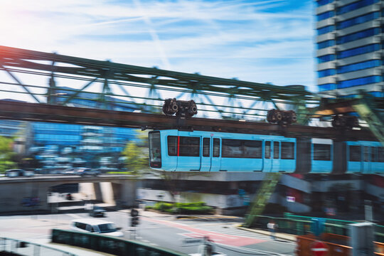 Wuppertal - fast suspension railway, North Rhine-Westphalia, Germany