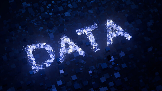 Big data technology Data science analysing artificial intelligence generative AI deep learning machine learning algorithm Neural flow network analytics innovation abstract futuristic. 3d rendering.