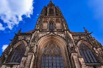 Obraz premium Sankt Lamberti Kirche in Münster