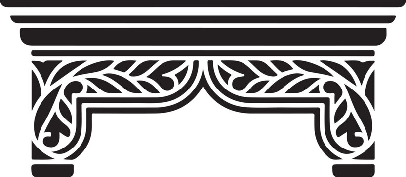 Vintage Decorative Frame Ornamental Border Vector Design
