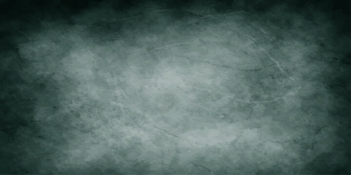 Dark blue grunge textured background with smoky vintage wall surface design