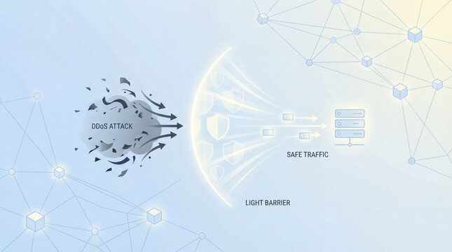 Shielding networks from DDoS attacks