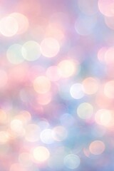 Obraz premium Dreamy pastel bokeh background