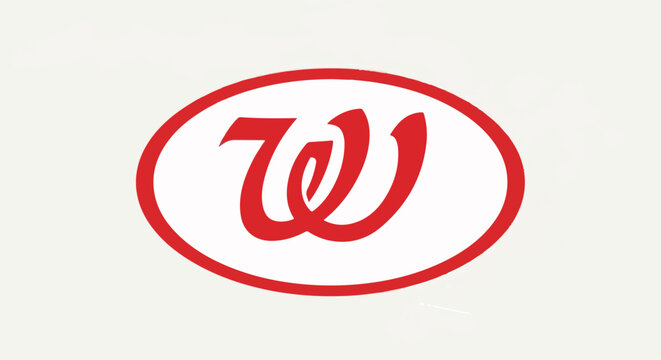 Red stylized 'w' inside a red oval on a light background