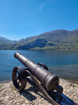 old cannon in the fortress