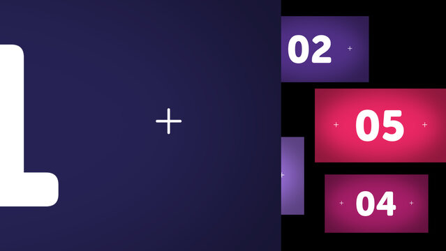 Multiscreen Transitions HD X5 04 &ndash; Fast Five Screen Panel Transitions, Modern Video Wall Animation for Broadcast, Social Media and Presentation Content