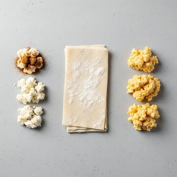 Queijada de Sintra Cheese Tart with Cinnamon and Grains