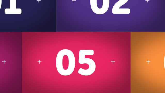 Multiscreen Transitions HD X6 03 &ndash; Fast Six Screen Panel Transitions, Modern Video Wall Animation for Broadcast, Social Media and Presentation Content