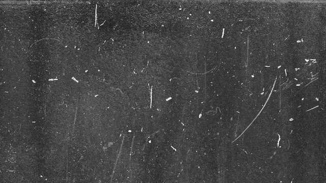 Vintage Film Grain Dust Particles Descending Black Background Abstract Cinematic