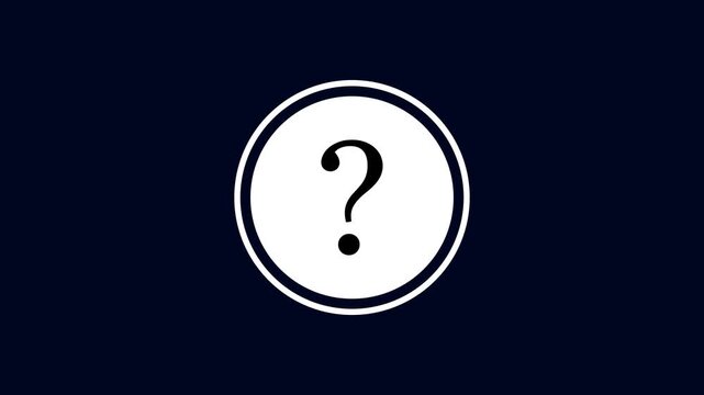 Minimalist design featuring a white circle on navy background. This white circle is round. Use this white circle for geometric pattern and simple brand icon visuals.