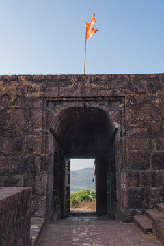 Bankot Fort or Himmatgad Fort or Fort Victoria, It was won by Maratha Koli Admiral[1] Kanhoji Angre in 1700 and named "Himmatgad". The fort is built by Lateritic rocks.