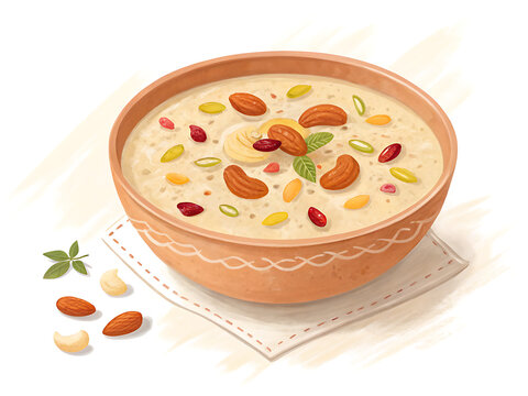 Payasam with subtle highlights