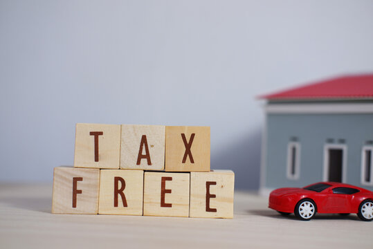 Tax-free signs and miniature cars. Vehicle tax exemption subject to certain conditions