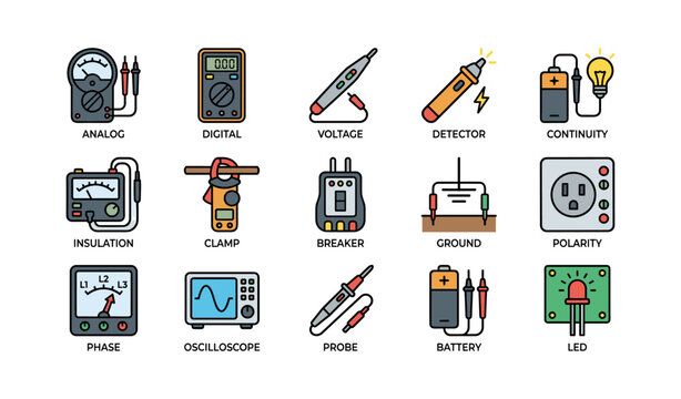 Handheld electrical testing tools for safety and accuracy