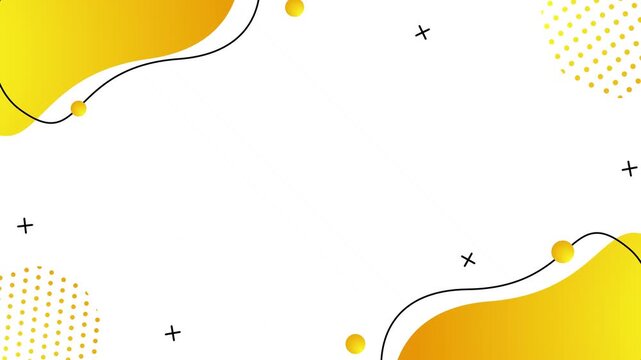 Stylish business framework background with geometric and wave patterns