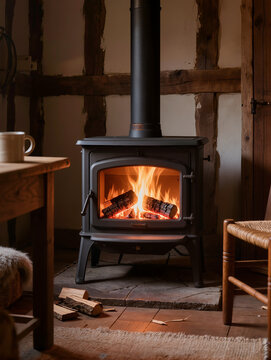 wood burning stove