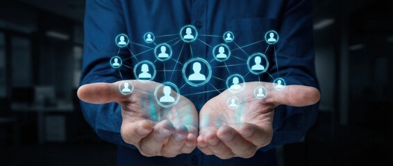 Connecting people through digital networks a visual representation of social interaction in business technology innovation and collaboration
